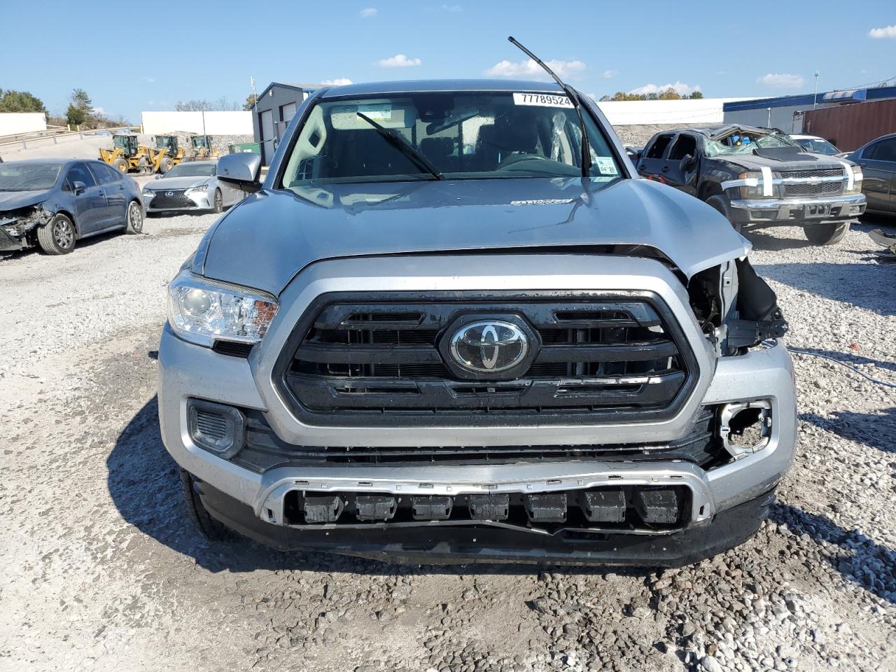 2019 Toyota Tacoma VIN 5TFAX5GN2KX139507 Copart auction photo, rollover damage thumbnail 5