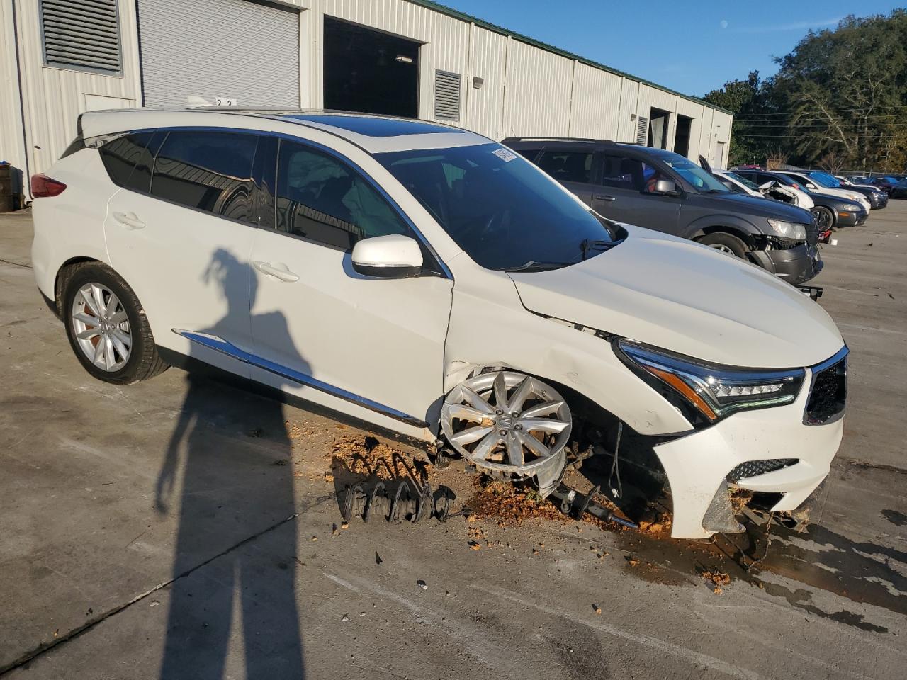 2019 Acura RDX VIN 5J8TC2H35KL029737 Copart auction photo, undercarriage damage thumbnail 4