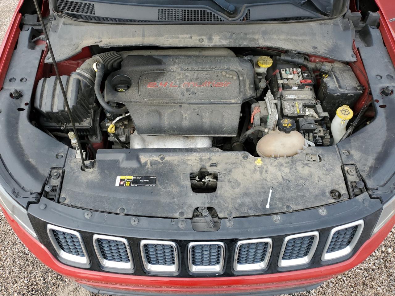2020 Jeep Compass VIN 3C4NJCBB7LT141660 Copart auction photo, mechanical / minor dent/scratches damage thumbnail 12