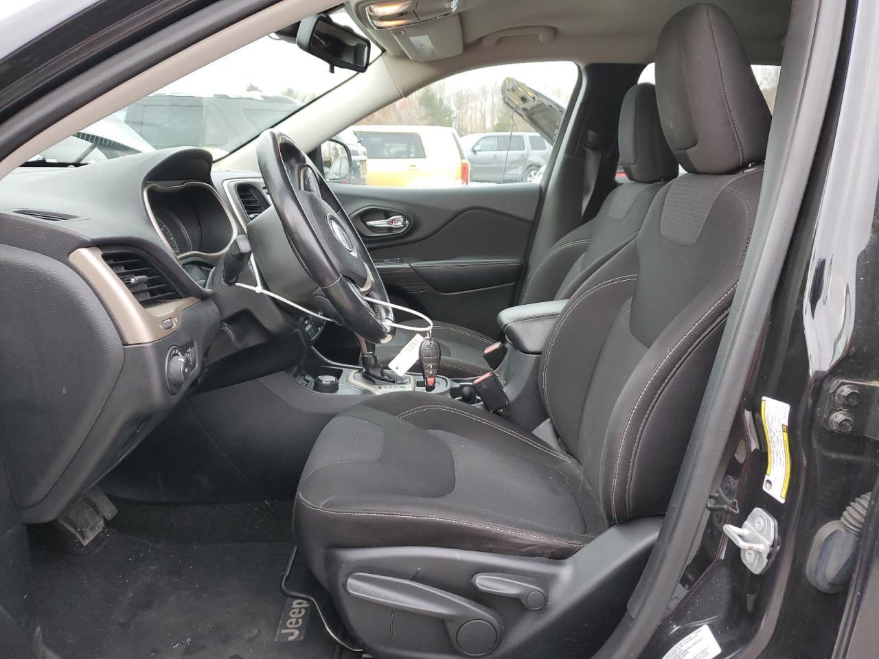 2015 Jeep Grand Cherokee VIN 1C4PJMCB1FW734765 Copart auction photo, front end damage thumbnail 7