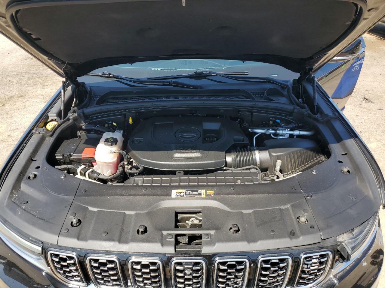 2021 Jeep Grand Cherokee VIN 1C4RJKEG2M8111257 Copart auction photo, front end / side damage thumbnail 13