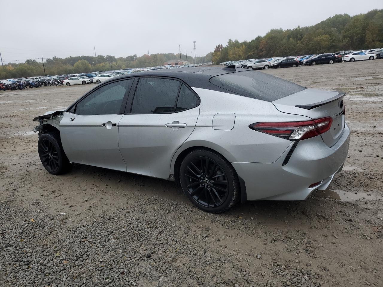 2021 Toyota Camry VIN 4T1K61BK7MU033616 Copart auction photo, side / front end damage thumbnail 2