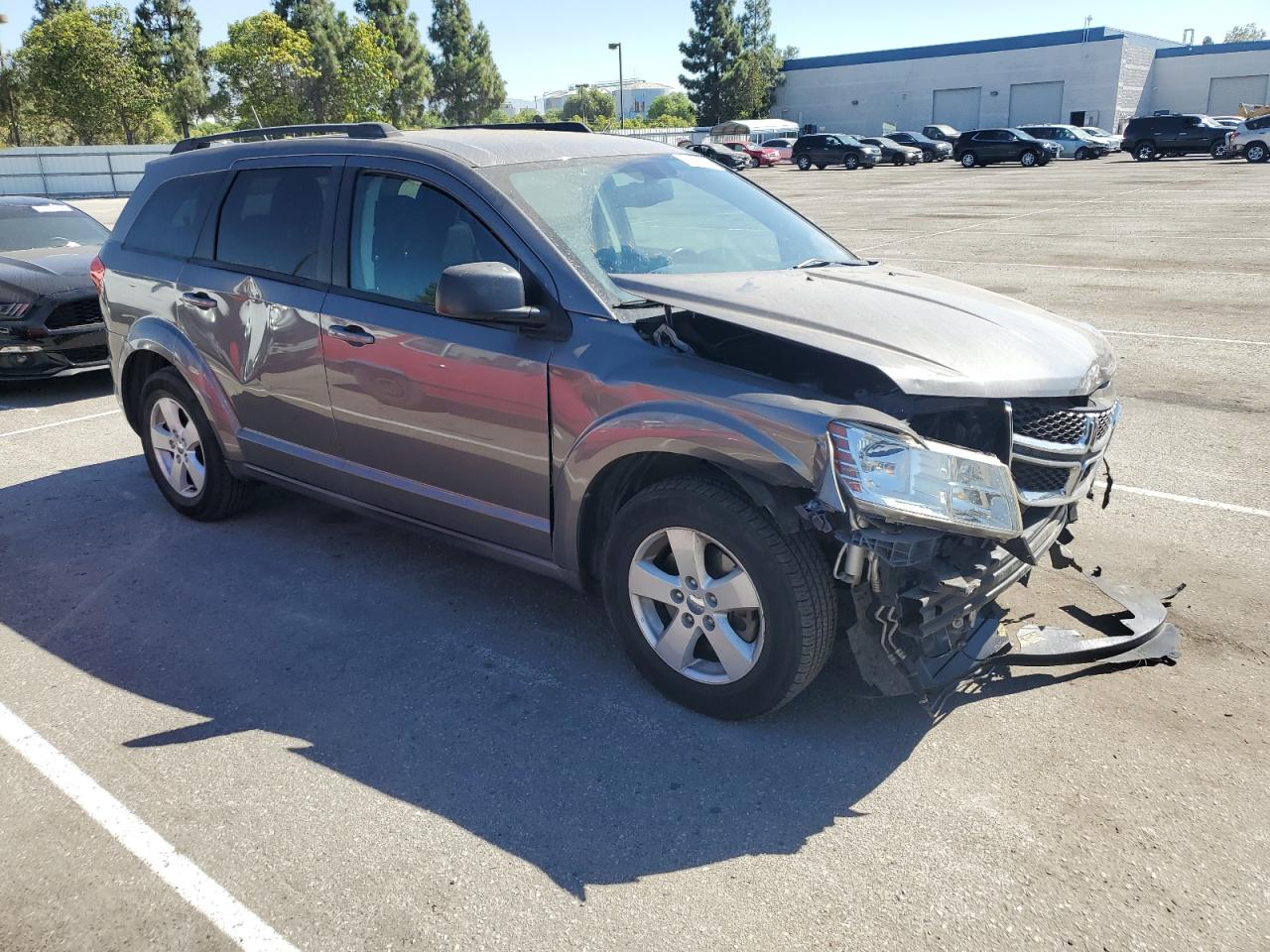 2013 Dodge Journey VIN 3C4PDCAB9DT594746 Copart auction photo, front end damage thumbnail 4