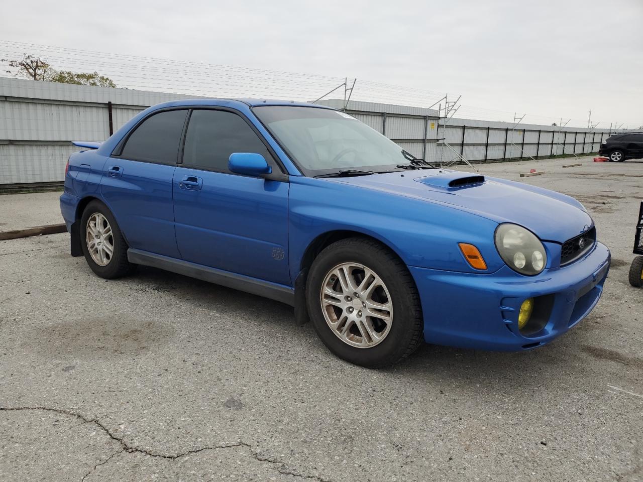 2003 Subaru WRX VIN JF1GD29603G504166 Copart auction photo, side damage thumbnail 4