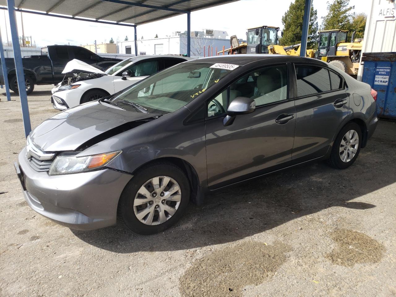 2012 Honda Civic VIN 19XFB2F55CE345765