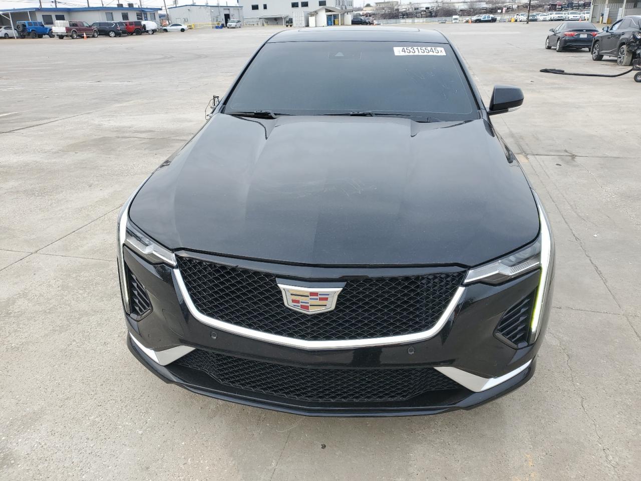 2024 Cadillac CT4 VIN 1G6DG5RK4R0108409 Copart auction photo, rear end / side damage thumbnail 5