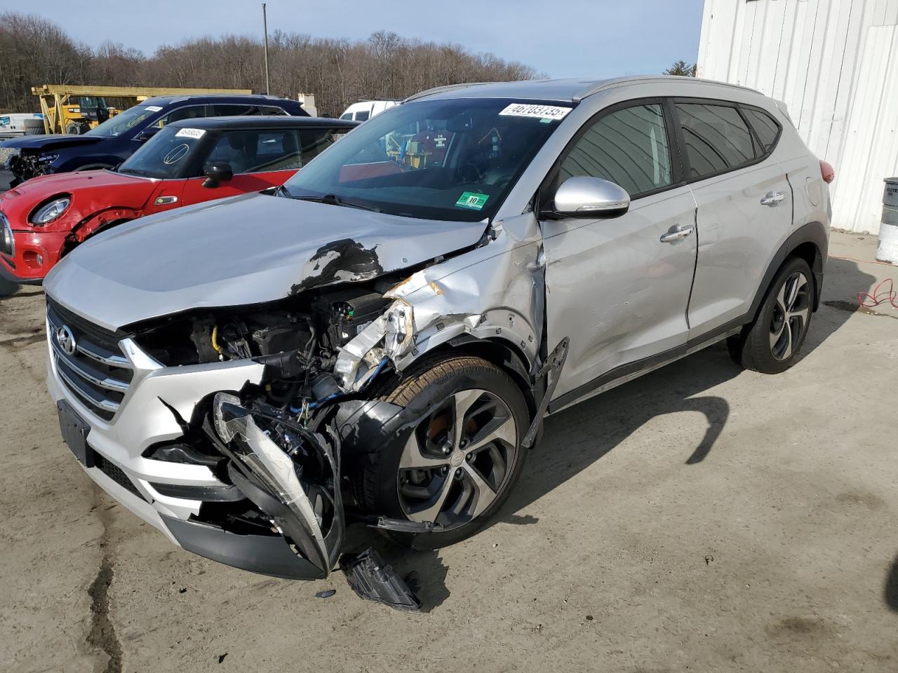 2018 Hyundai Tucson VIN KM8J3CA28JU812357 - Copart auction photo