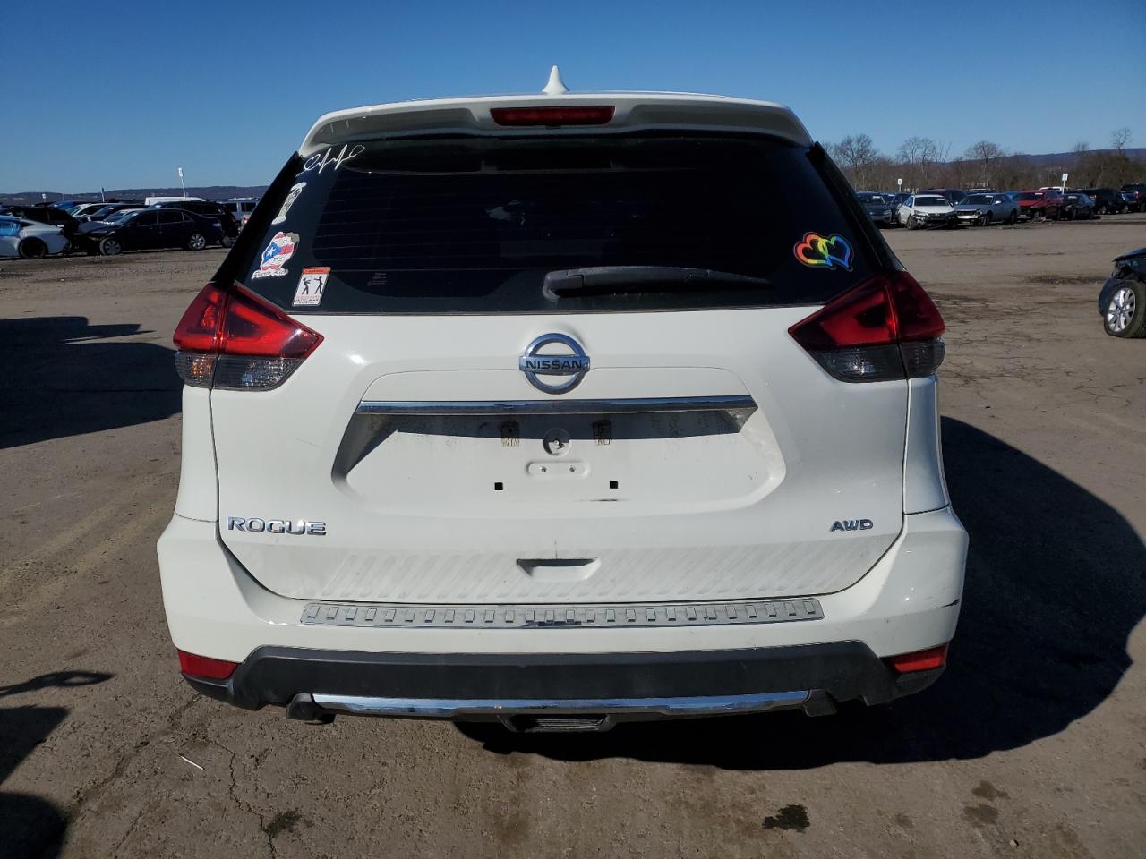 2018 Nissan Rogue VIN 5N1AT2MV6JC774343 Copart auction photo, front end / rear end damage thumbnail 6