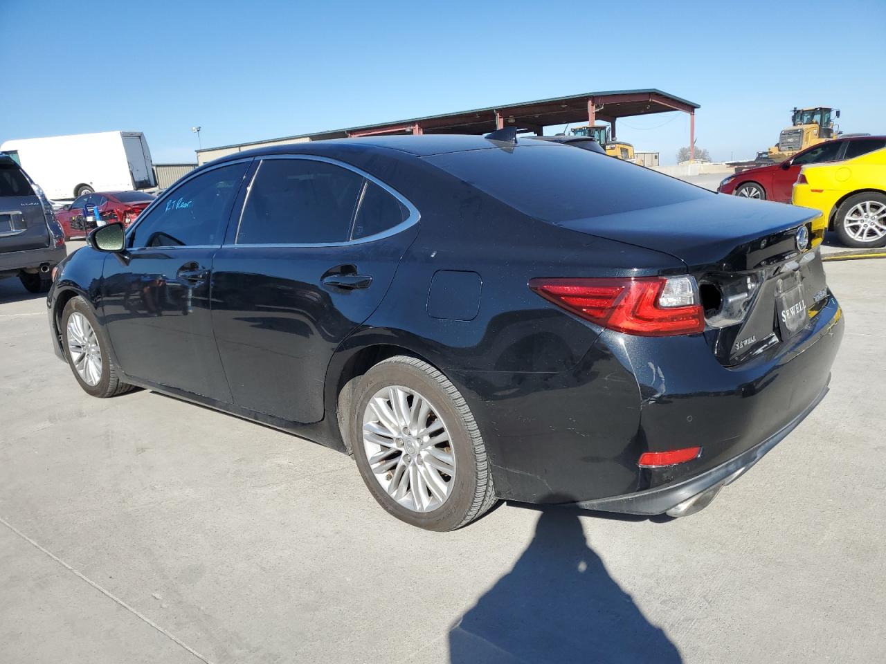 2017 Lexus ES VIN JTHBK1GG1H2255637 Copart auction photo, rear end damage thumbnail 2