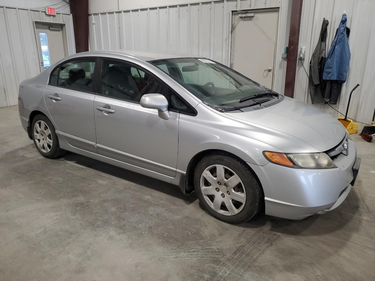 2007 Honda Civic VIN 2HGFA16577H314686 Copart auction photo, front end damage thumbnail 4