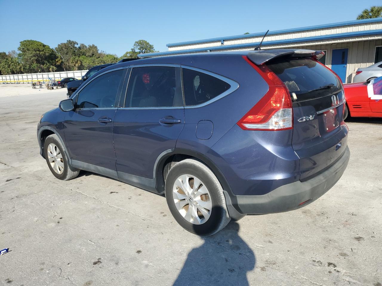 2013 Honda CR-V VIN 5J6RM4H55DL001372 Copart auction photo, side / minor dent/scratches damage thumbnail 2