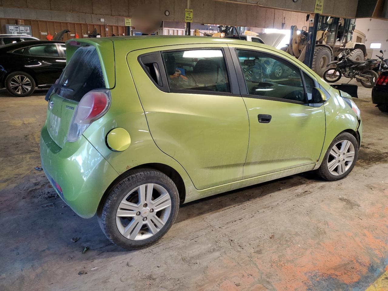 2013 Chevrolet Spark VIN KL8CD6S98DC511808 Copart auction photo, front end / undercarriage damage thumbnail 3