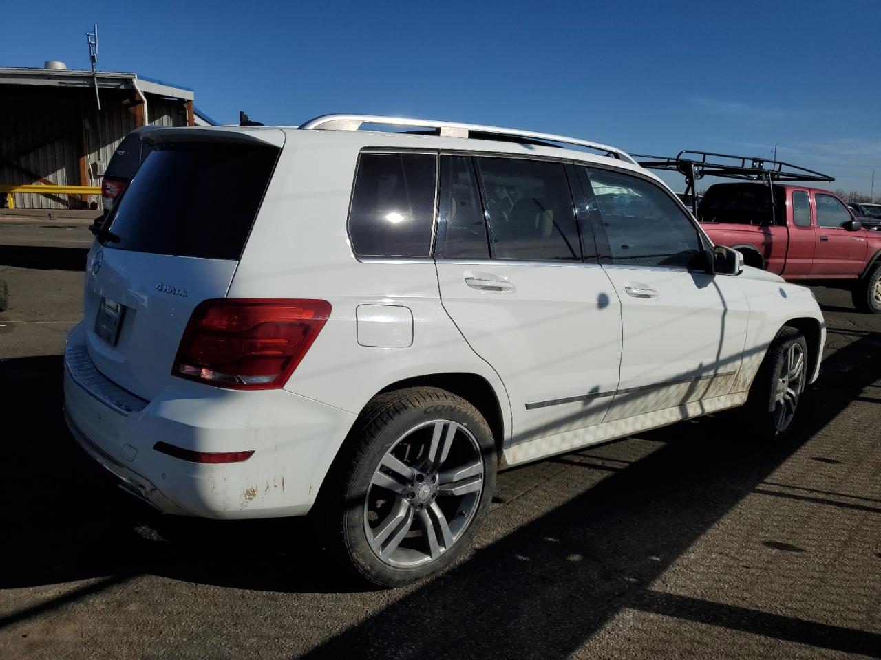 2014 Mercedes-Benz GLK-klasse VIN WDCGG8JB3EG280787 Copart auction photo, rollover damage thumbnail 3