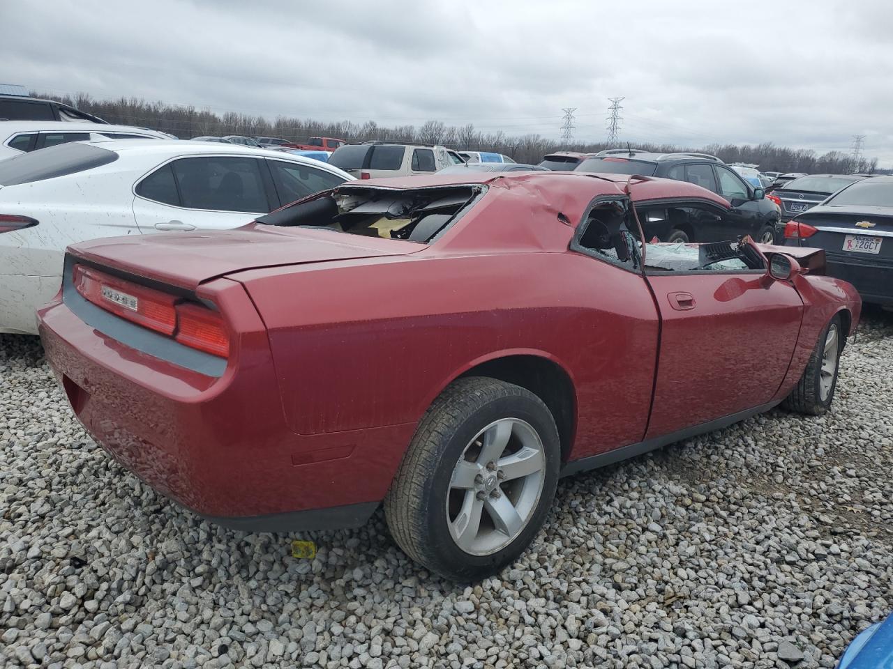 2009 Dodge Challenger VIN 2B3LJ44V89H601674 Copart auction photo, all over / replaced vin damage thumbnail 3