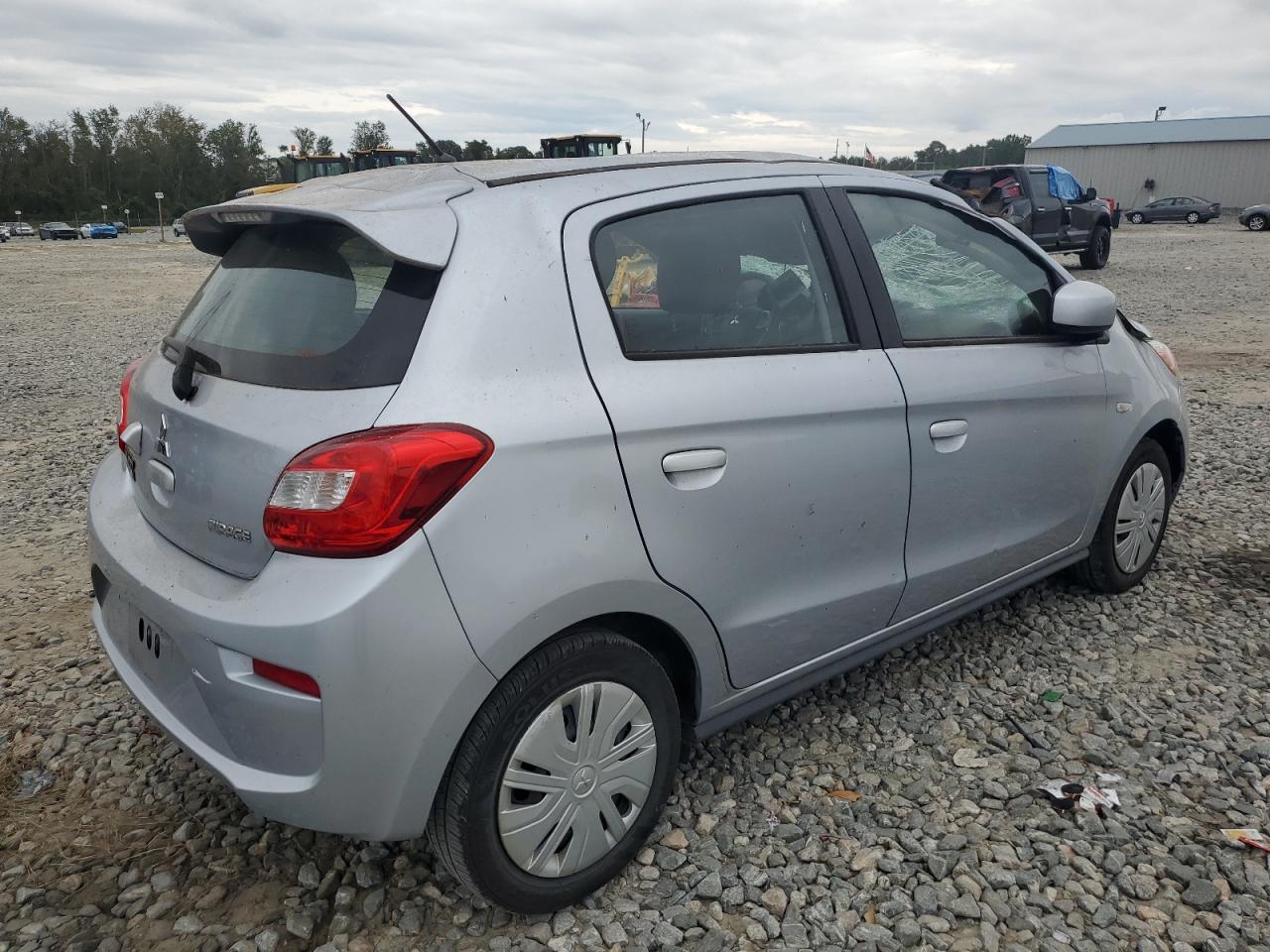 2019 Mitsubishi Mirage VIN ML32A3HJ5KH012902 Copart auction photo, all over damage thumbnail 3