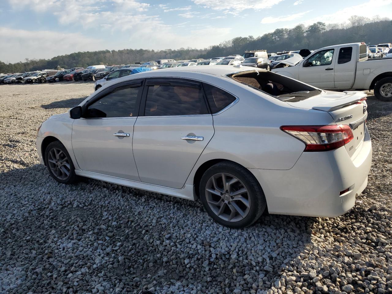2013 Nissan Sentra VIN 3N1AB7AP5DL770306 Copart auction photo, water/flood / rear end damage thumbnail 2