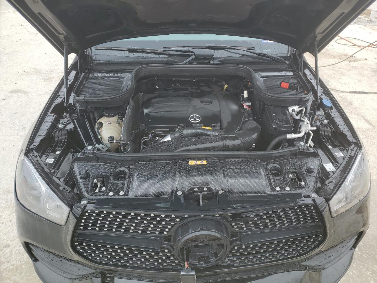 2021 Mercedes-Benz GLE VIN 4JGFB4JB1MA460100 Copart auction photo, front end / top/roof damage thumbnail 12
