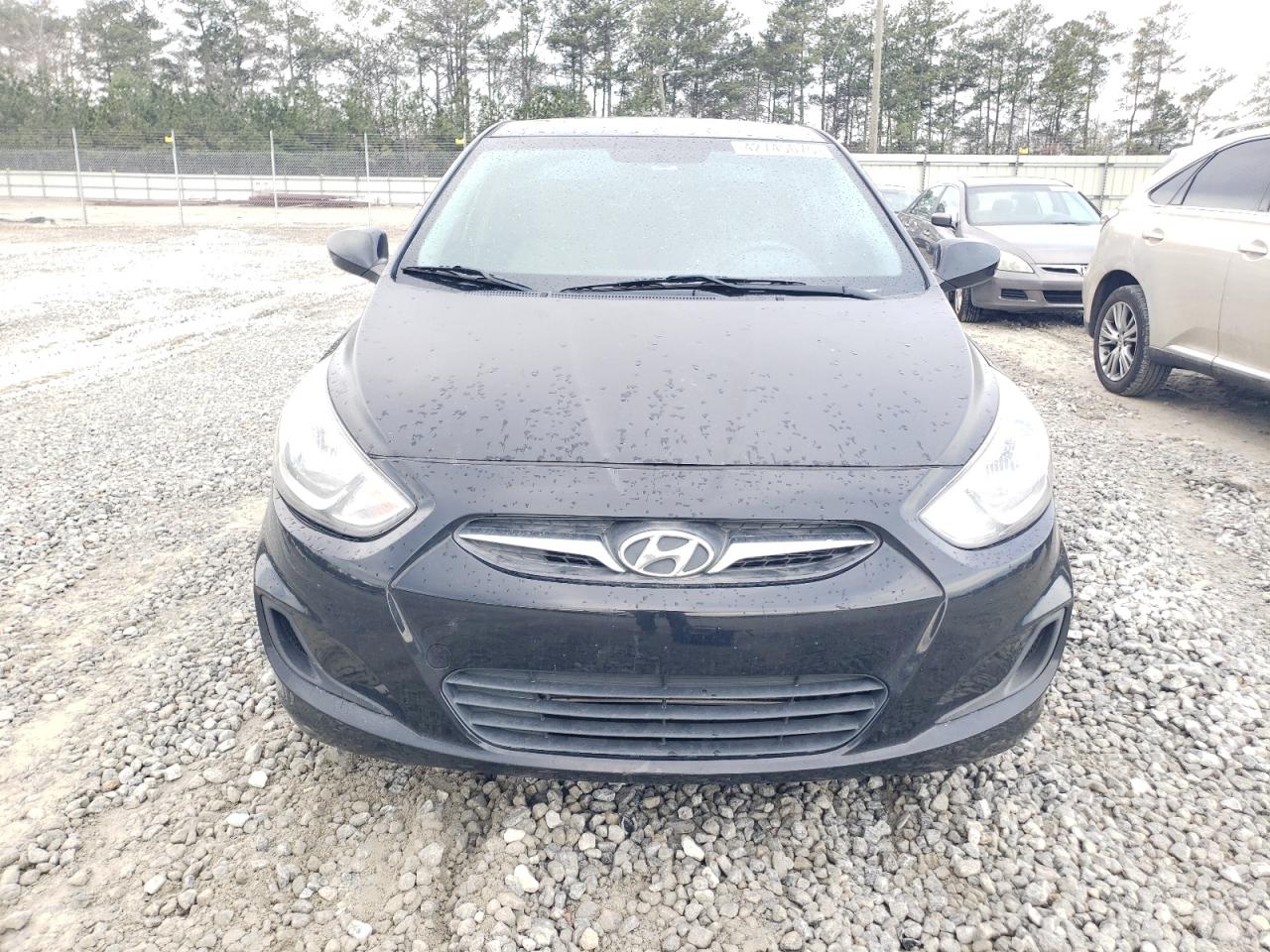 2017 Hyundai Accent VIN KMHCT4AEXHU284517 Copart auction photo, rear end / minor dent/scratches damage thumbnail 5