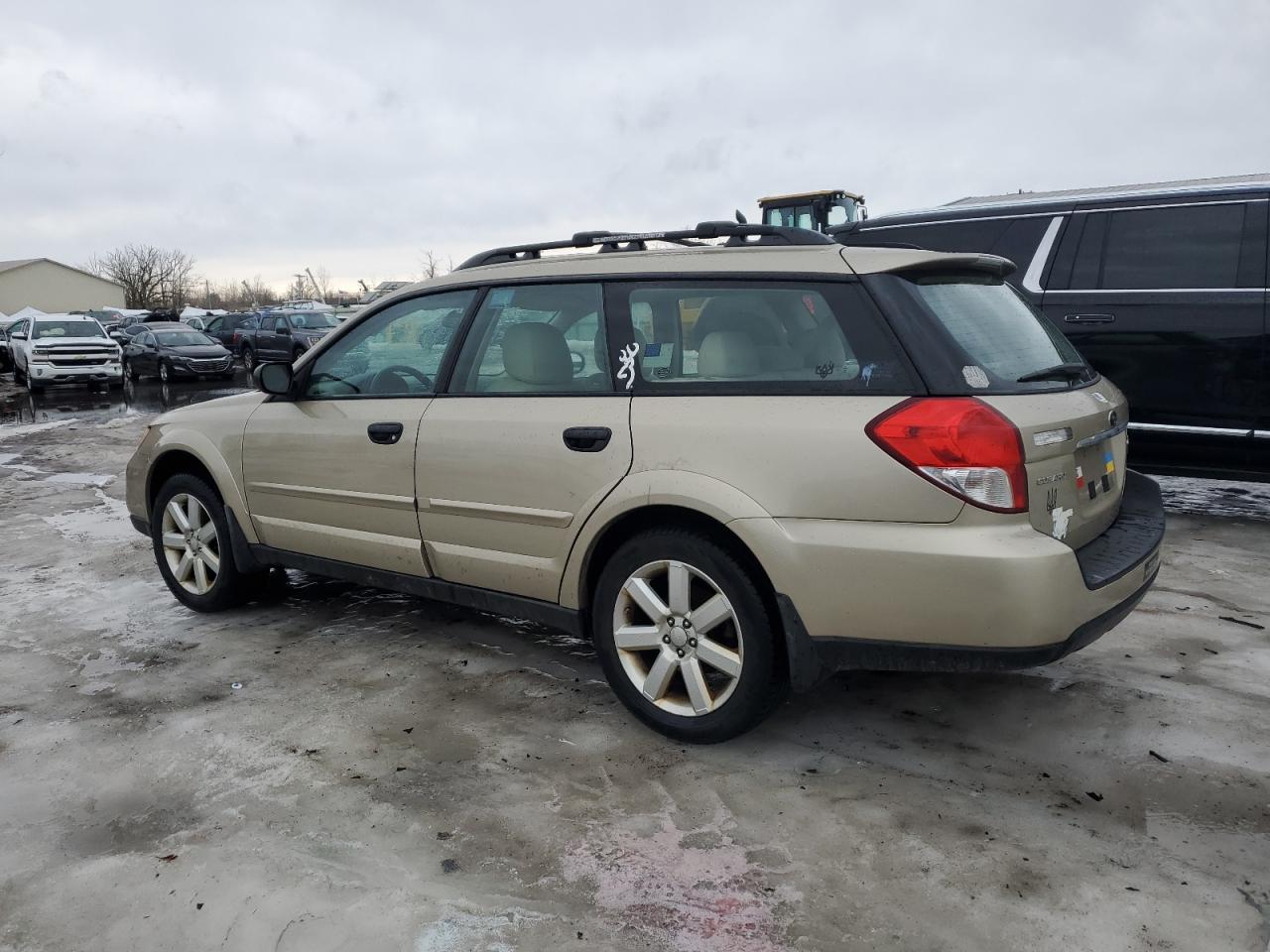 2009 Subaru Outback VIN 4S4BP61C097316630 Copart auction photo, top/roof damage thumbnail 2