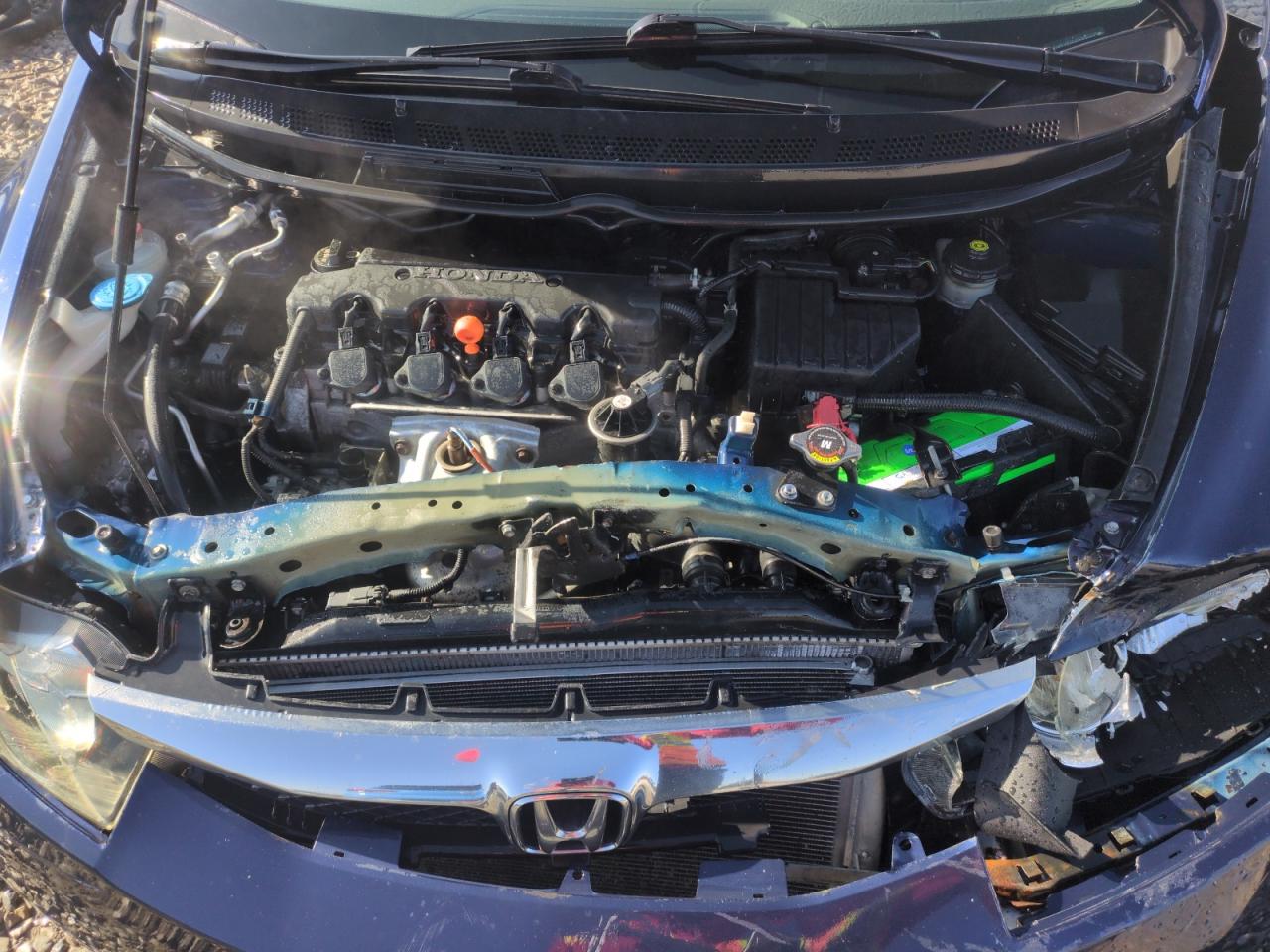 2011 Honda Civic VIN 2HGFA1F54BH543352 Copart auction photo, front end damage thumbnail 11
