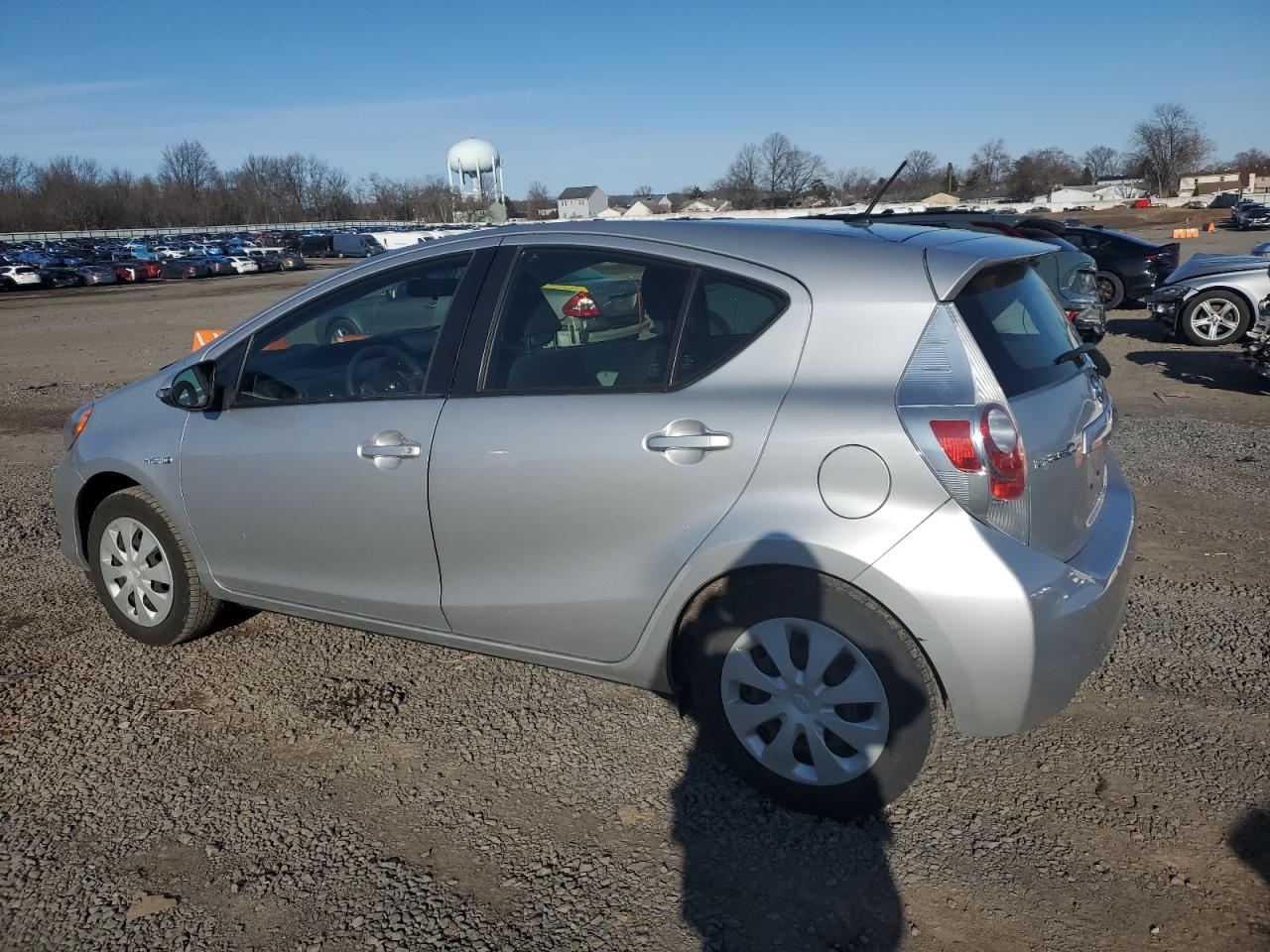 2014 Toyota Prius VIN JTDKDTB34E1563916 Copart auction photo, normal wear damage thumbnail 2