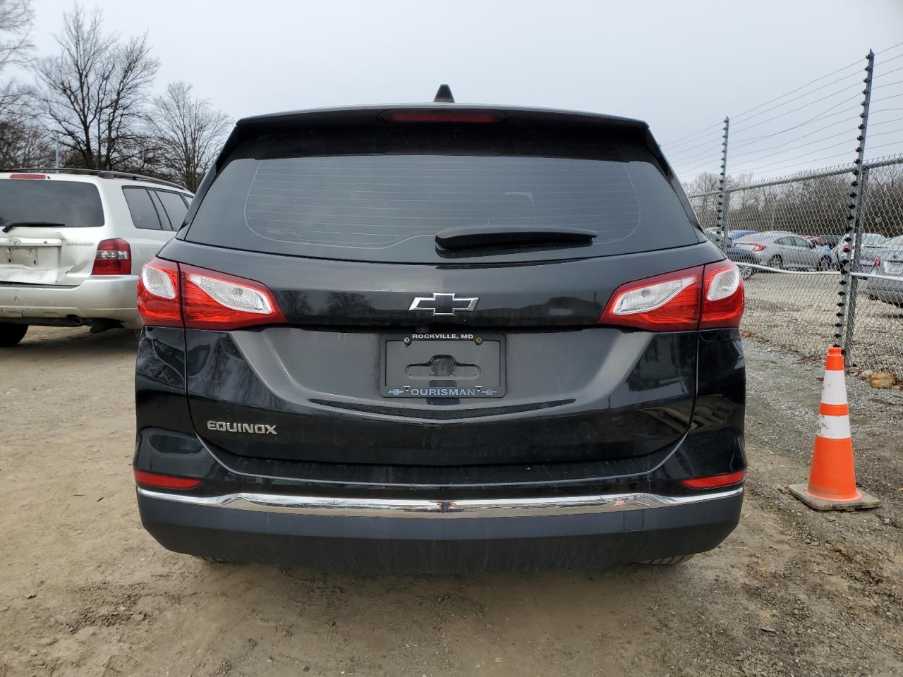 2018 Chevrolet Equinox VIN 3GNAXHEV4JL127204 Copart auction photo, front end damage thumbnail 6