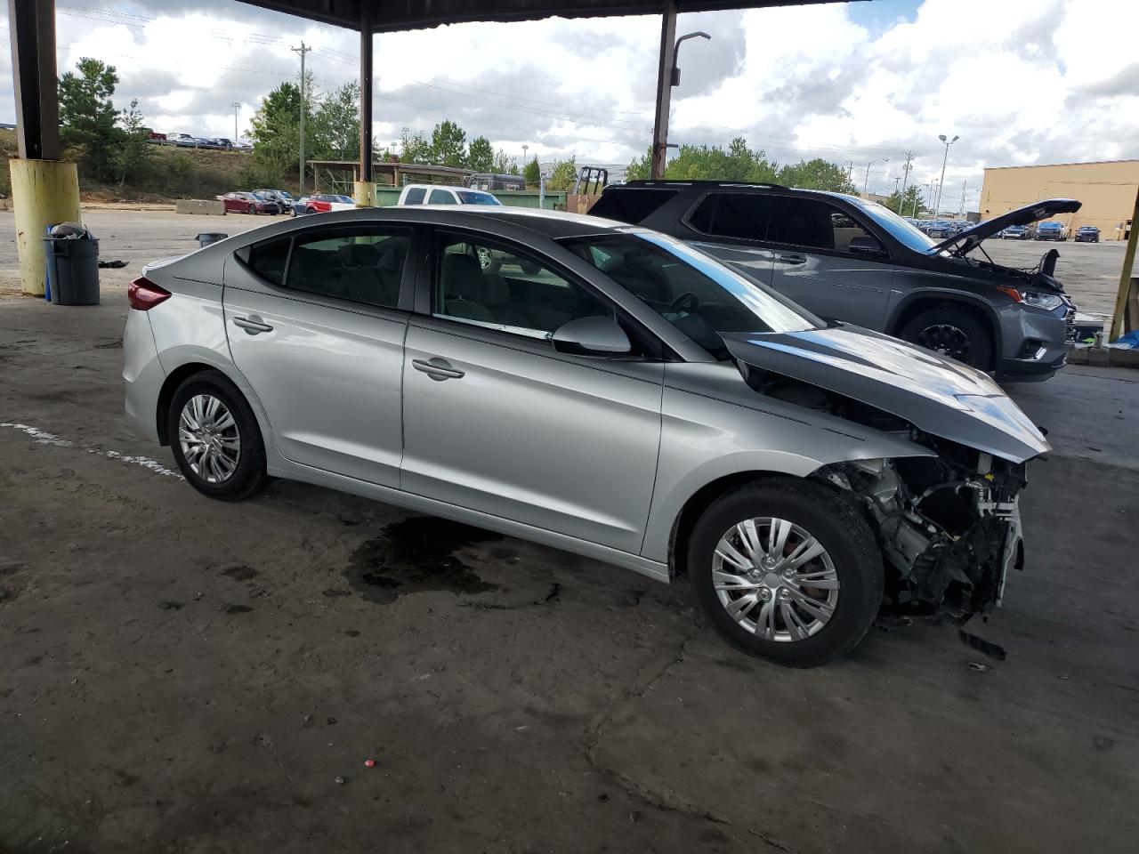 2018 Hyundai Elantra VIN 5NPD74LF8JH235982 Copart auction photo, front end damage thumbnail 4
