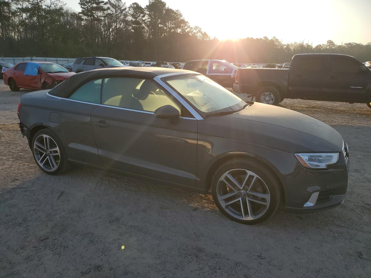 2019 Audi A3 VIN WAU6ULFF8K1032863 Copart auction photo, rear end damage thumbnail 4
