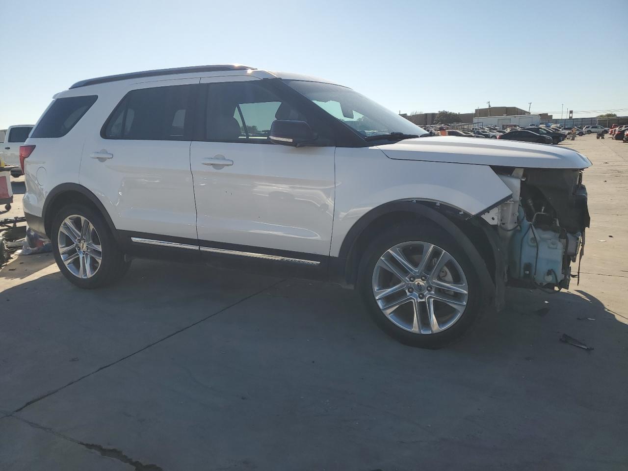 2016 Ford Explorer VIN 1FM5K7D80GGB33525 Copart auction photo, front end damage thumbnail 4