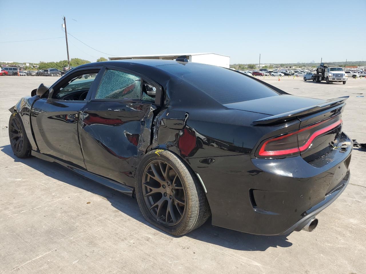 2019 Dodge Charger VIN 2C3CDXCTXKH552737 Copart auction photo, all over damage thumbnail 2
