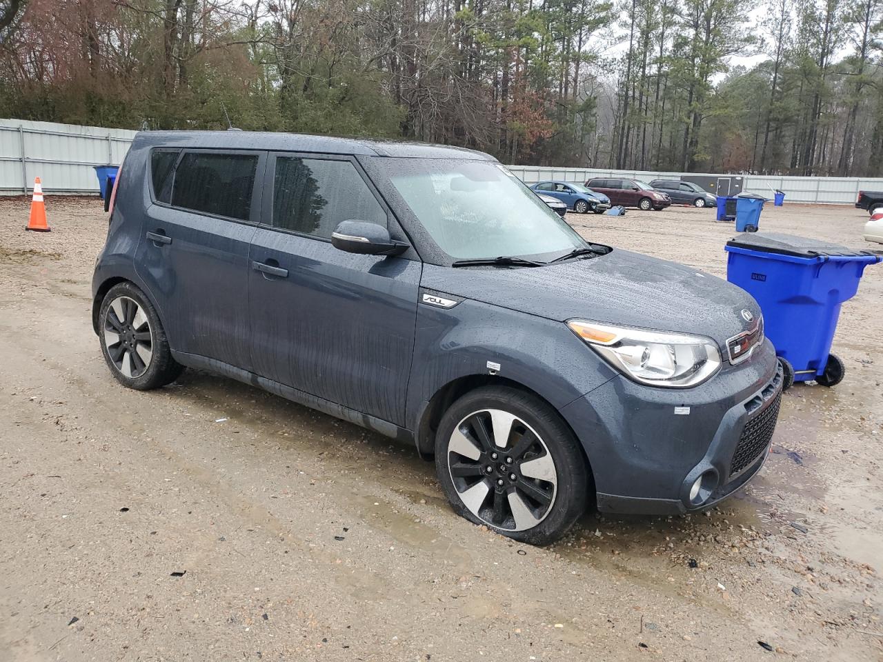 2015 KIA Soul VIN KNDJX3A58F7218957 Copart auction photo, side damage thumbnail 4