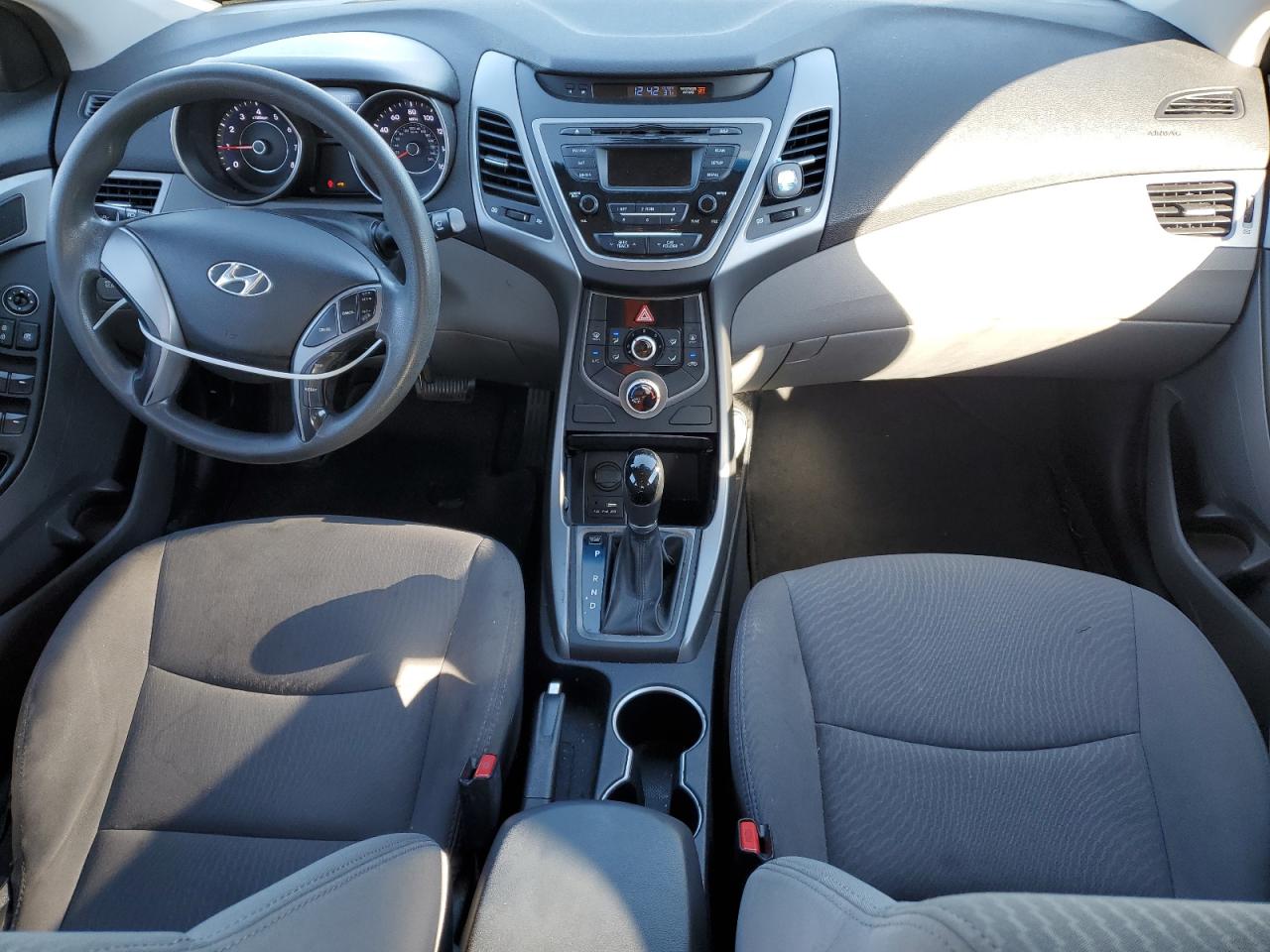 2016 Hyundai Elantra VIN 5NPDH4AE5GH756514 Copart auction photo, rear end damage thumbnail 8