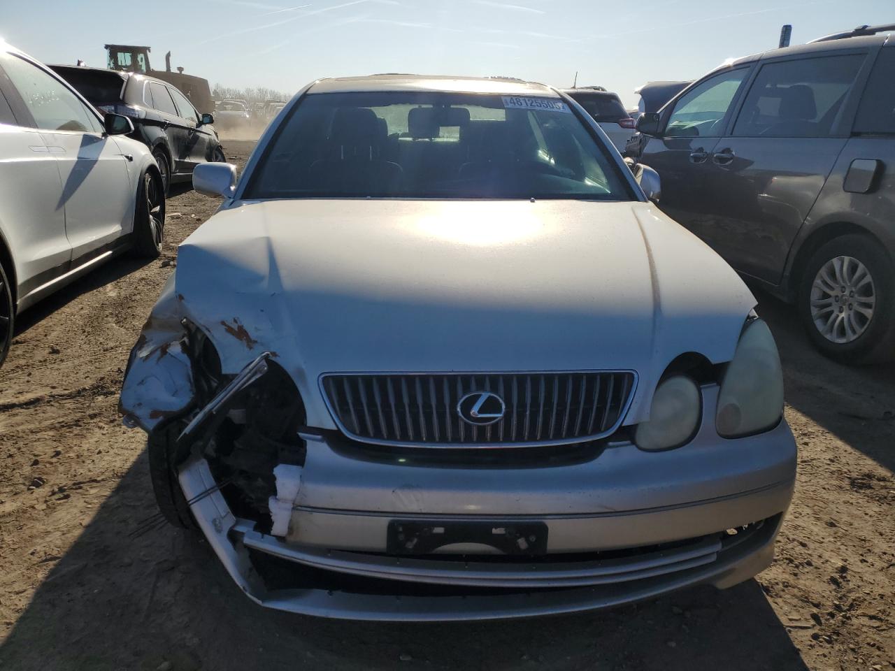 2003 Lexus GS 300 VIN JT8BD69S830174678 Copart auction photo, front end / side damage thumbnail 5