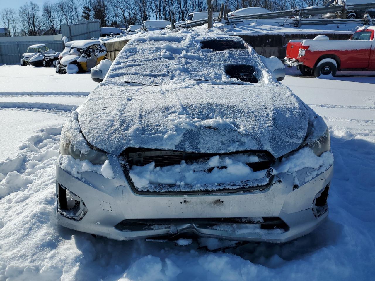 2013 Subaru Impreza VIN JF1GJAC63DH018314 Copart auction photo, front end / minor dent/scratches damage thumbnail 5