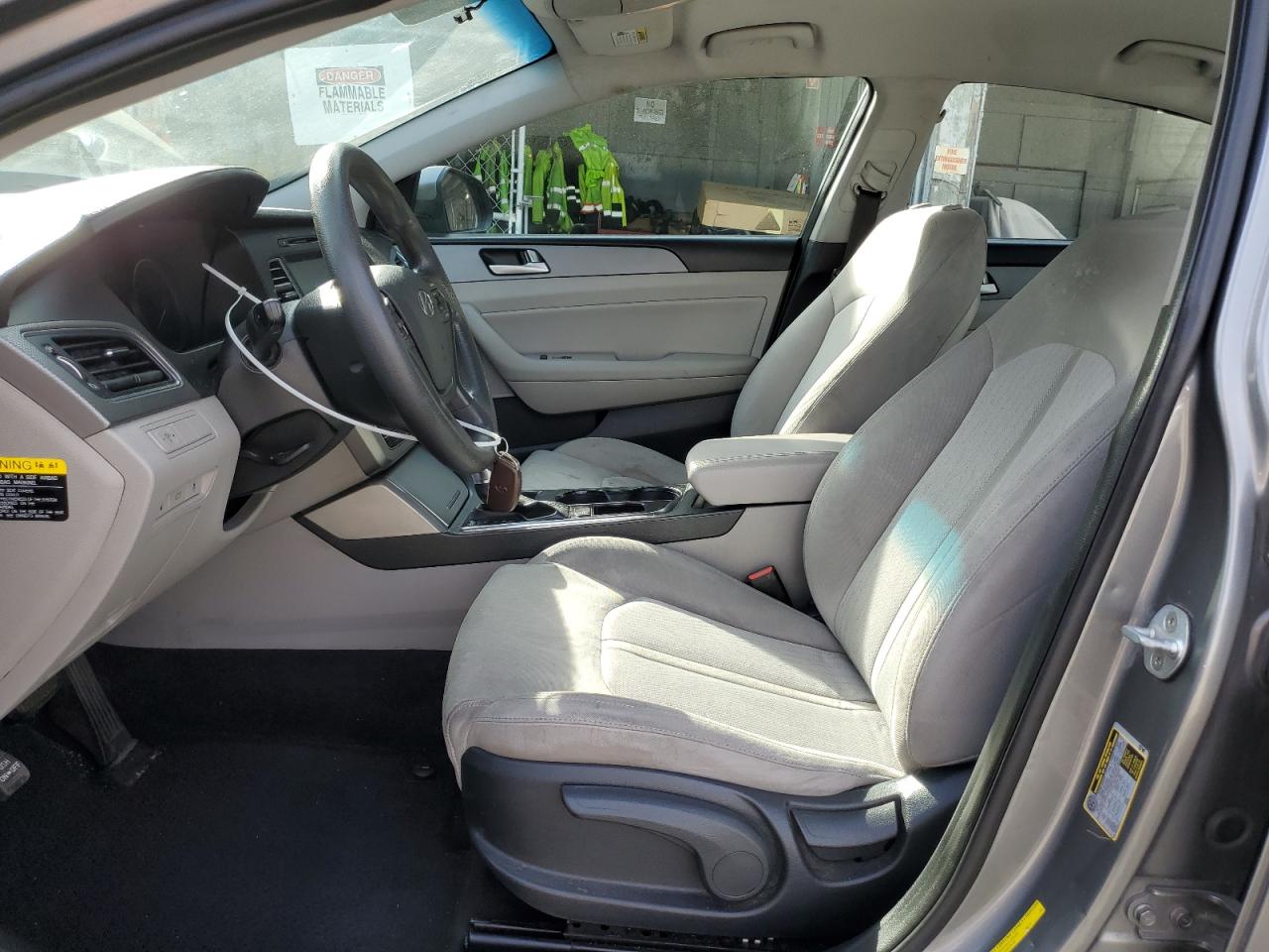2017 Hyundai Sonata VIN KMHE24L31HA064434 Copart auction photo, front end damage thumbnail 7