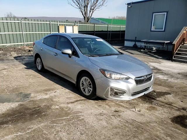 2018 Subaru Impreza VIN 4S3GKAB66J3619296 Copart auction photo, undercarriage / front end damage thumbnail 13