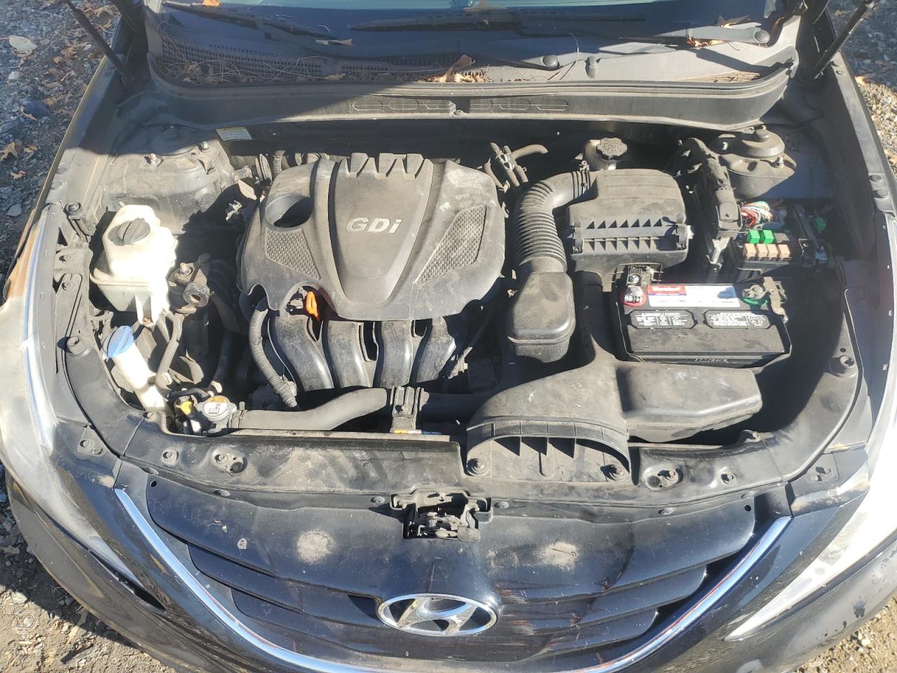 2013 Hyundai Sonata VIN 5NPEB4AC1DH673243 Copart auction photo, vandalism damage thumbnail 11