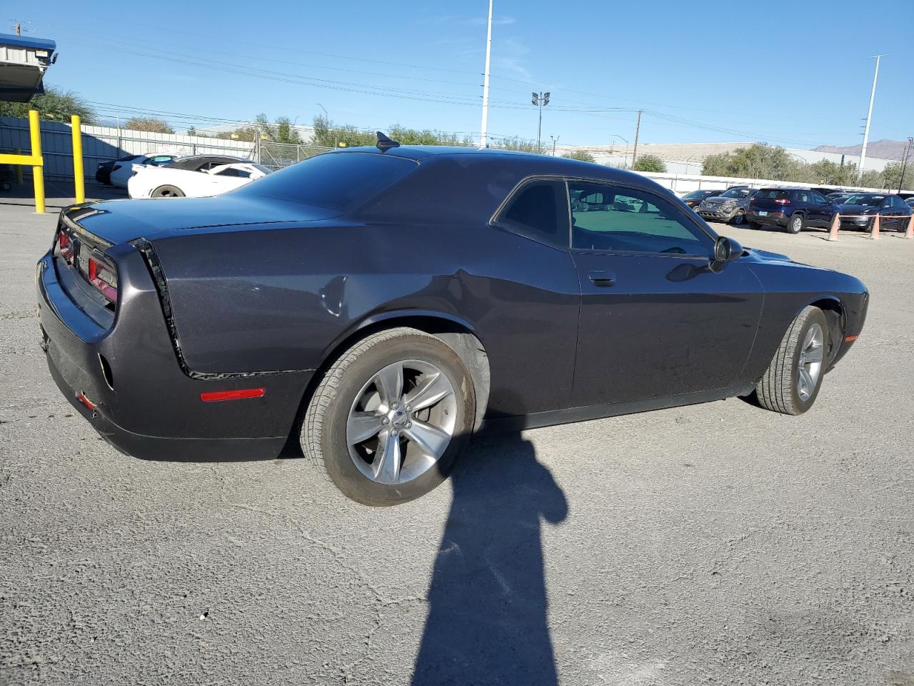 2015 Dodge Challenger VIN 2C3CDZAG2FH885070 Copart auction photo, rear end / side damage thumbnail 3