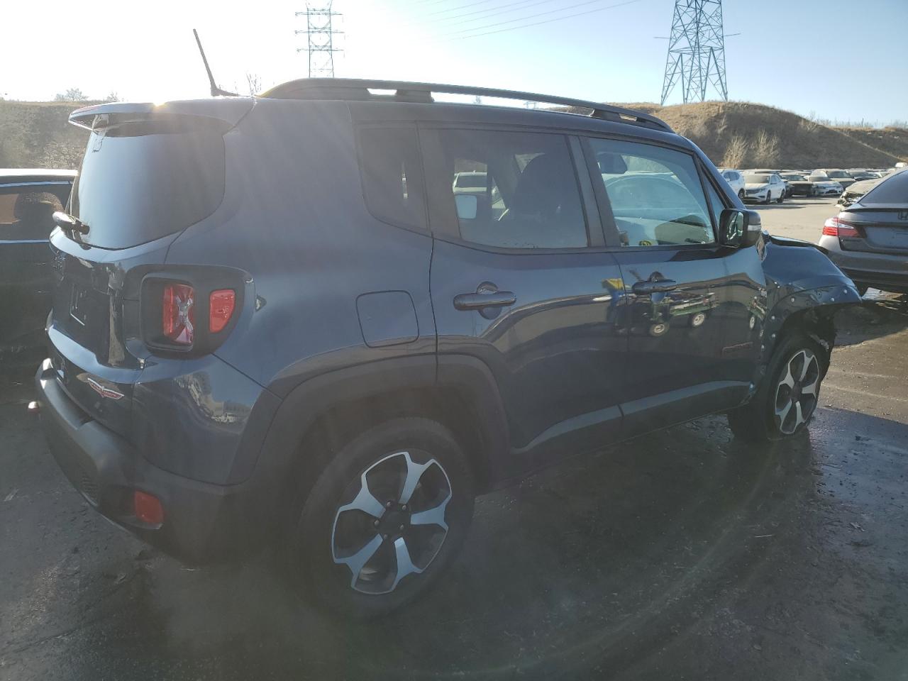 2021 Jeep Renegade VIN ZACNJDC16MPM23158 Copart auction photo, front end damage thumbnail 3