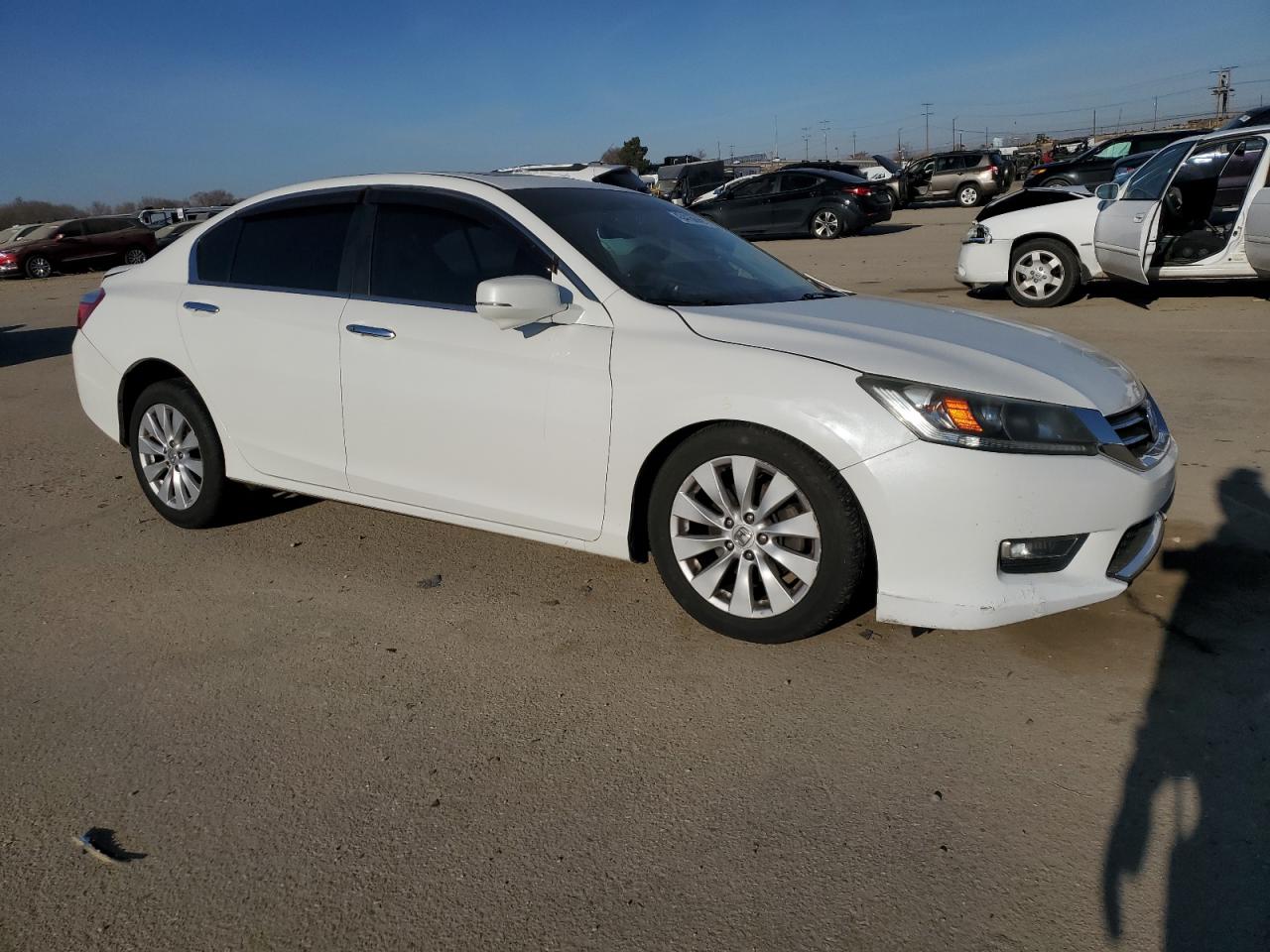 2013 Honda Accord VIN 1HGCR2F87DA164441 Copart auction photo, side / undercarriage damage thumbnail 4