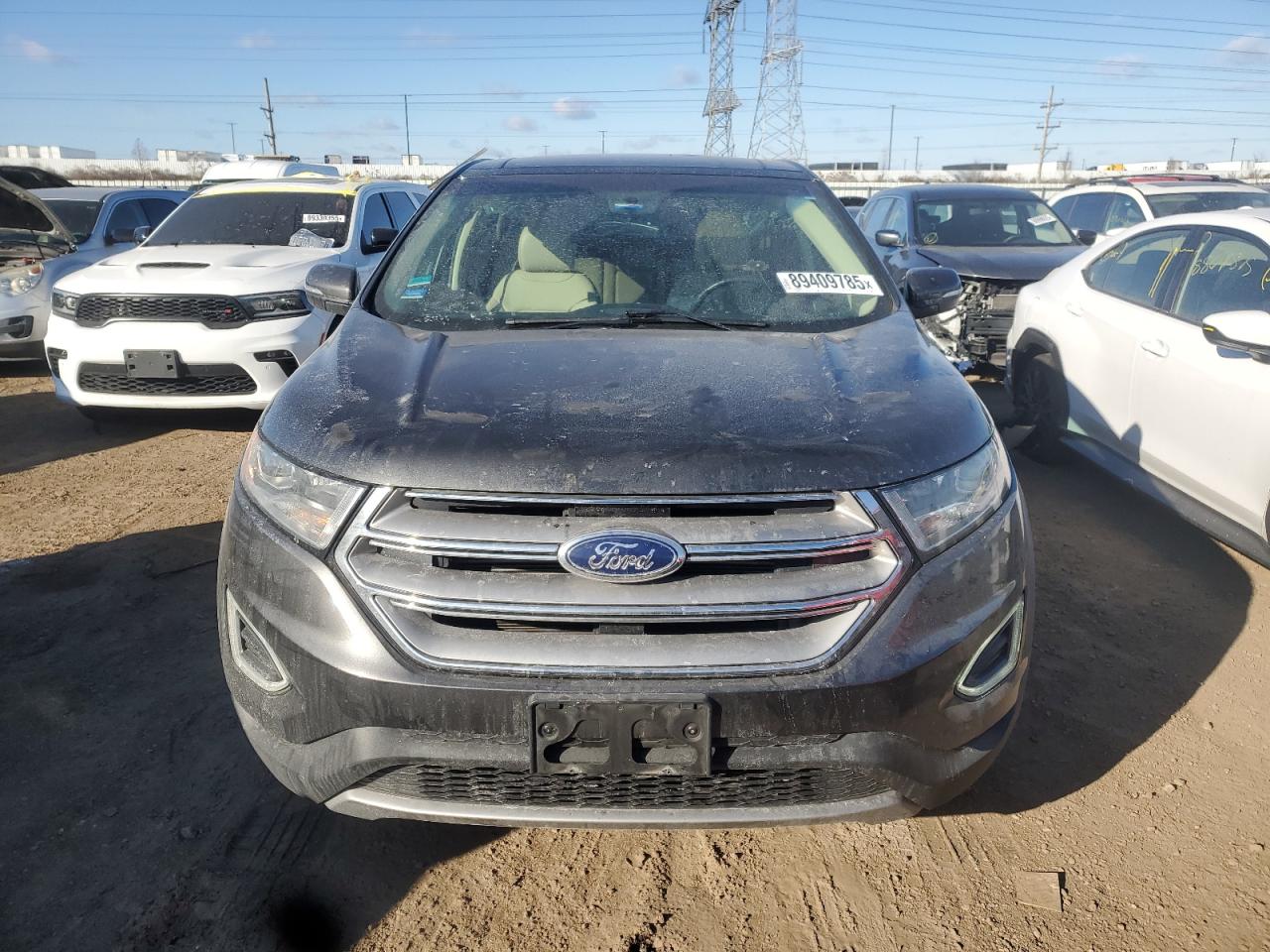 2018 Ford Edge VIN 2FMPK4J84JBC35663 Copart auction photo, rear end / minor dent/scratches damage thumbnail 5