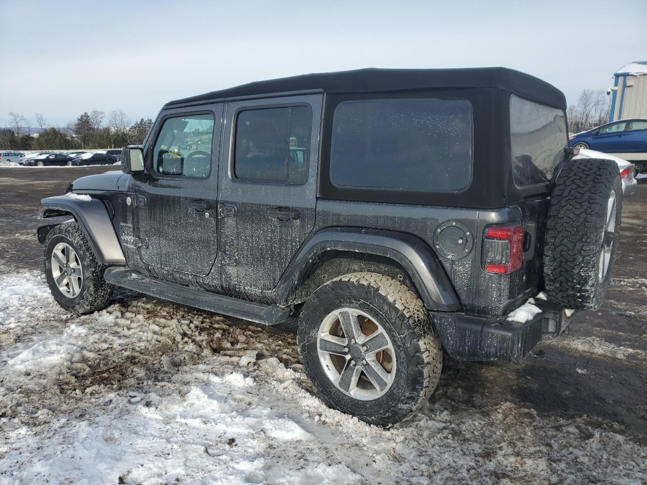 2020 Jeep Wrangler VIN 1C4HJXEN4LW224564 Copart auction photo, mechanical damage thumbnail 2