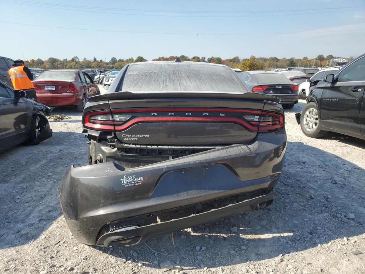 2015 Dodge Charger VIN 2C3CDXJG9FH920238 Copart auction photo, rear end damage thumbnail 6