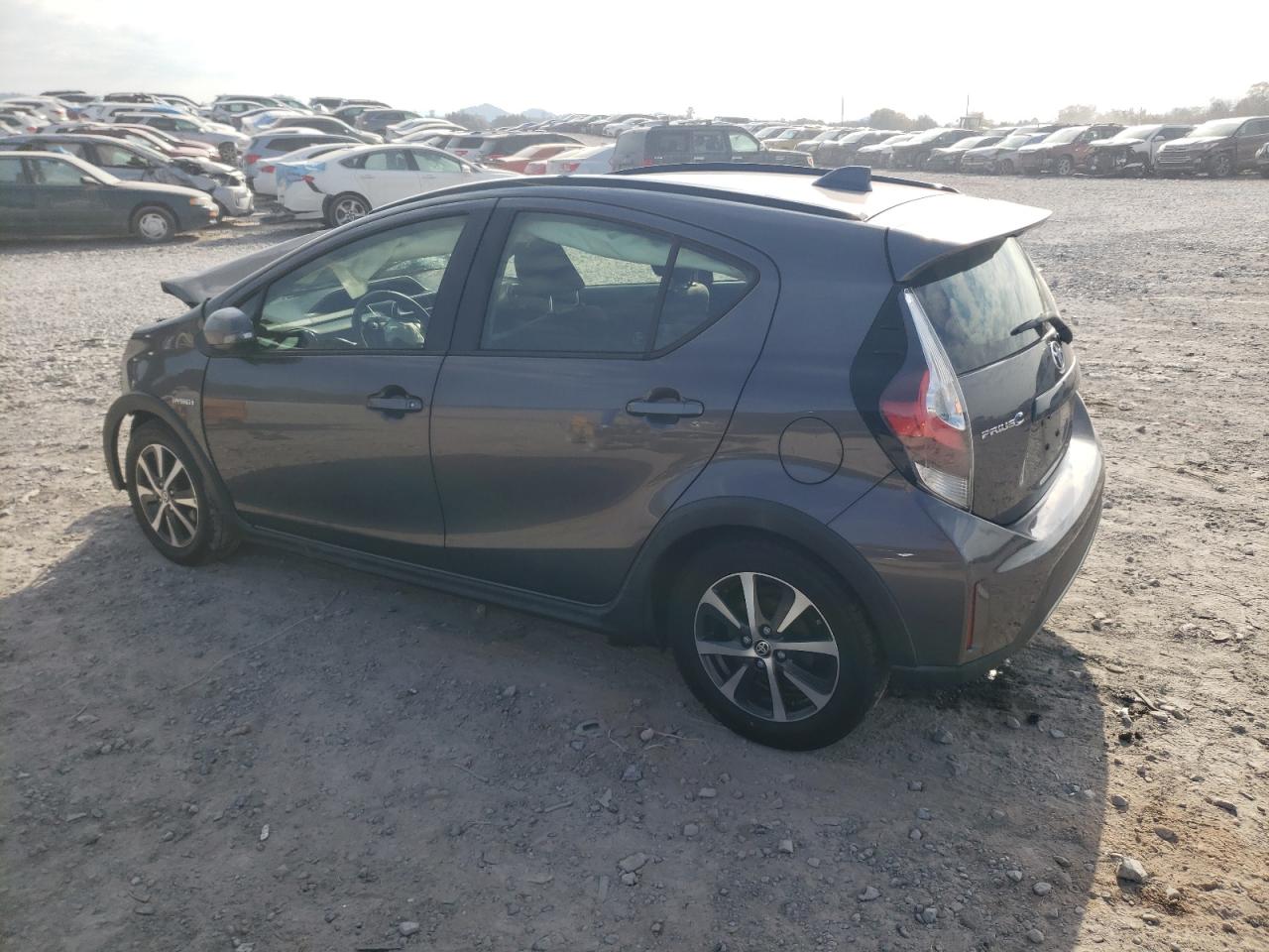 2018 Toyota Prius VIN JTDKDTB34J1607617 Copart auction photo, front end damage thumbnail 2