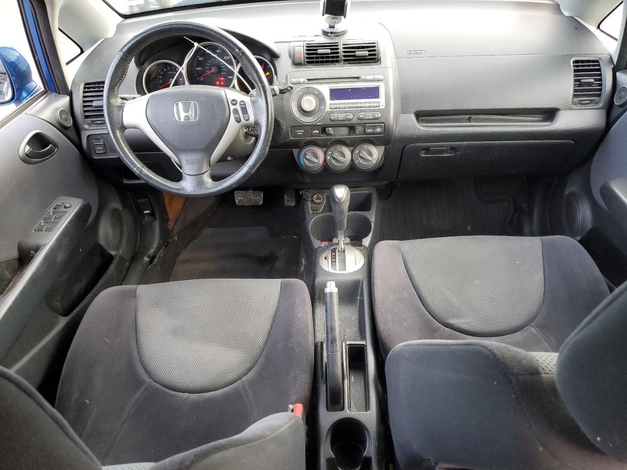 2007 Honda Fit VIN JHMGD386X7S040371 Copart auction photo, minor dent/scratches damage thumbnail 8