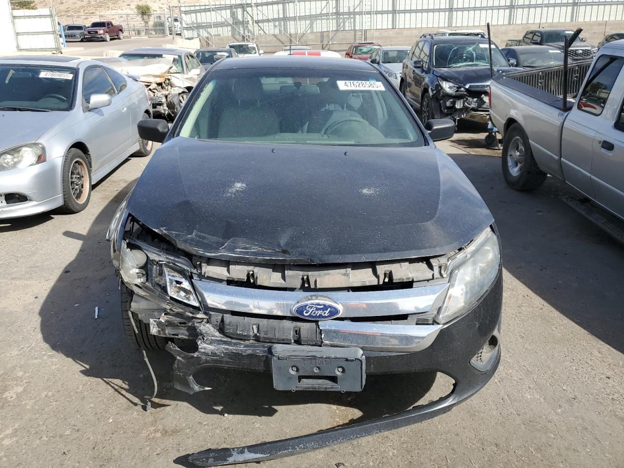 2010 Ford Fusion VIN 3FAHP0GA5AR366962 Copart auction photo, front end damage thumbnail 5