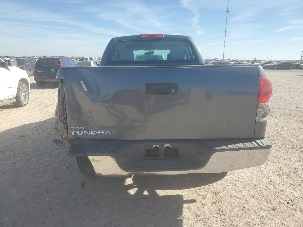 2008 Toyota Tundra VIN 5TFRU54148X008004 Copart auction photo, rear end damage thumbnail 6