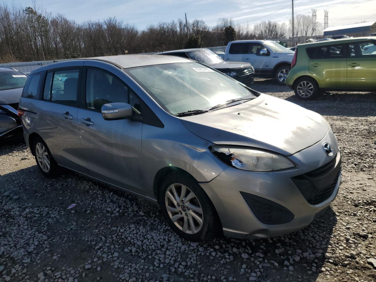 2014 Mazda 5 VIN JM1CW2BL9E0165020 Copart auction photo, front end / rear end damage thumbnail 4