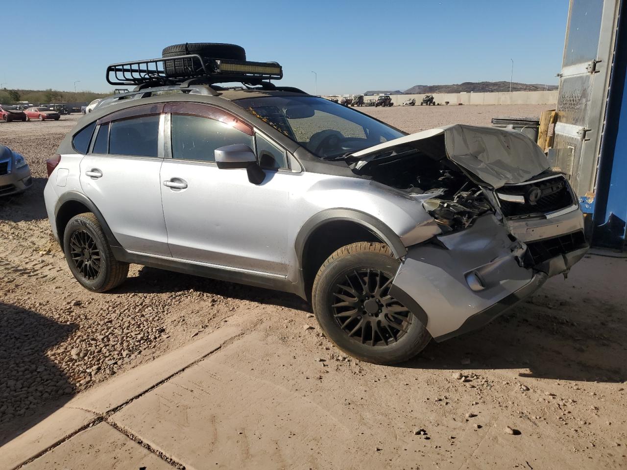 2015 Subaru XV VIN JF2GPACC7F8306646 Copart auction photo, front end damage thumbnail 4