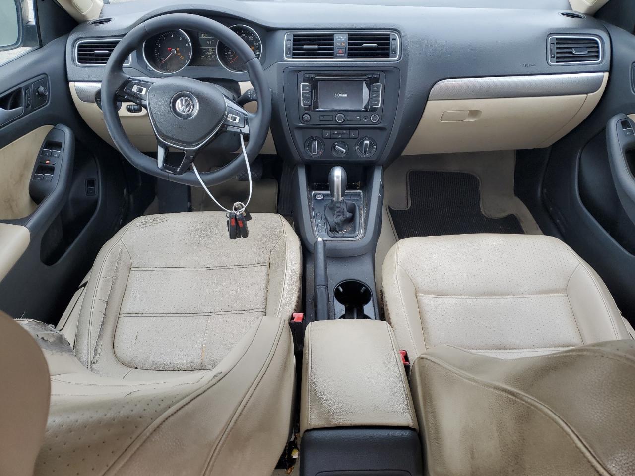 2015 Volkswagen Jetta VIN 3VWD07AJ2FM356955 Copart auction photo, front end / mechanical damage thumbnail 8